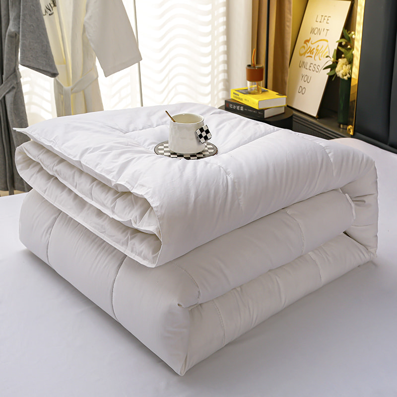 4-delt queen-size bambus fiber nedsatt fløyel